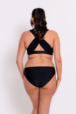 Wrapsody Bandeau Bikini in black - Top &pound;44 $75 &euro;64 Brief - &pound;23 $42 &euro;38