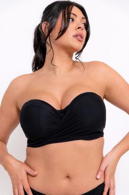 Wrapsody Bandeau Bikini in black - Top &pound;44 $75 &euro;64 Brief - &pound;23 $42 &euro;38 (7)
