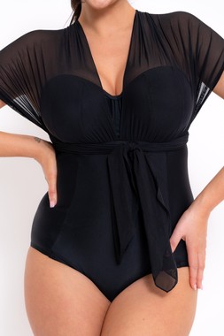 Wrapsody Bandeau Swimsuit in Black &pound;66 $105 &euro;92 (11)