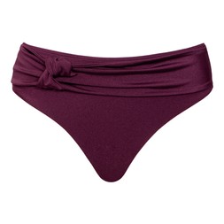 BEACH BLISS HIGH LEG BIKINI BRIEF MULBERRY PURPLE