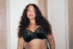 BOOST LACE PADDED BALCONY BRA £35.00 €55.00 AUS$85.95 CAD$79.00 & BOOST LACE TANGA BRIEF £16.00 €26.00 AUS$32.95 CAD$30.00- Available from October