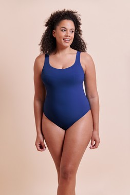 DEEP DIVE	NON-WIRED SWIMSUIT COBALT BLUE