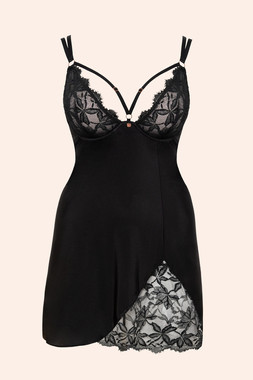 EMBRACE	WIRED DEEP PLUNGE CHEMISE