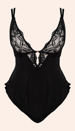 EMBRACE STRETCH LACE TEDDY