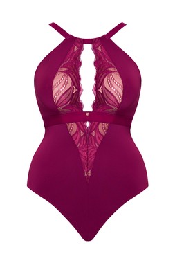 INDULGENCE STRETCH LACE BODY BERRY PURPLE