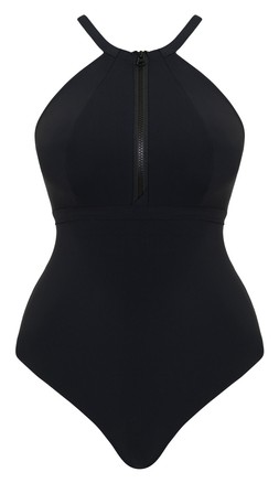 Zip Tide Non-Wired Multiway Swimsuit Black £60