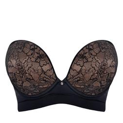 Hey Girls SuperPlunge Strapless Multiway Bra Black:Latte £42