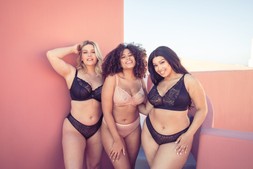 Lace Daze Bralette Black &pound;30, Lace Daze Balcony Bra Black &pound;35, Lace Daze Brazilian Black &pound;19, Lace Daze Balcony Bra Latte Beige &pound;35, Lace Daze Brazilian Latte Beige &pound;19 (2)