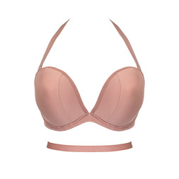 Superhero Multiway Padded Plunge Bra Latte Beige