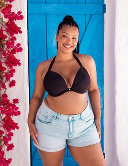 Superplunge Multiway, Padded Plunge Bra, Black, £33.00, US$69.00, CA$87.00, €49.00, A$98.00