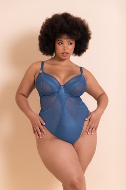 SUSPENSE WIRED PLUNGE BODY - FRENCH BLUE