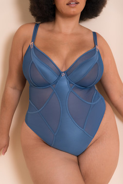SUSPENSE WIRED PLUNGE BODY - FRENCH BLUE