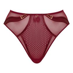 Suspense, High Waist Brief, Sangria, £26.00, US$51.00, CA$68.00, €36.00, A$78.00