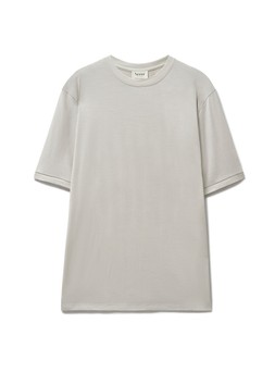 Neem London ZQ Merino Wool Jersey Ecru T-Shirt £95