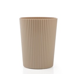 Summer Ribbed 4 Pack Tumblers - Beige