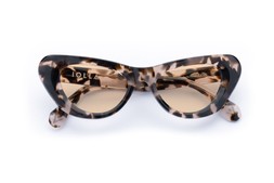 Kelly Walnut Tortoise Lenses Tangerine £85