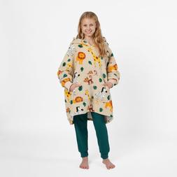 Kids Hoodie Blanket - Safari