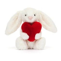 Bashful Red Love Heart Bunny £33