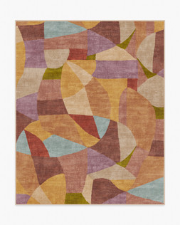 Ruggable - Jungalow Collection - Kayla Rust Multicolor - 245 x 305 cm - Flatwoven £599, Tufted £849 (Aerial)