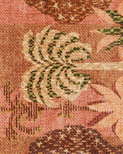 Ruggable - Jungalow Collection - Palmistry Pinstripe Warm Brown - 150 x 215 cm - Flatwoven £349, Tufted £479 (Flatwoven Detail)- EMBARGOED UNTIL 2ND JULY 2026