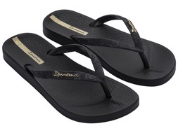 Lolita Flip Flops Black