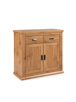 Very Home Clifton 2 Door, 2 Drawer Compact Tall Sideboard in Oak 2 £169