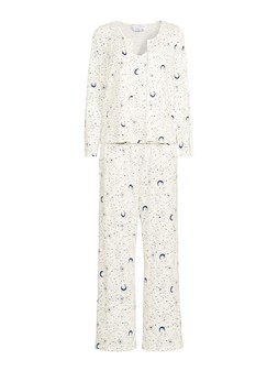The Very Collection 3 Piece Star Print Vest, Cardigan And Wide Leg Pointelle Pj Set £30