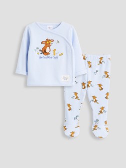 WPC11 The Very Collection Gruffalo Waffle Wrap Over Top And Footed Leggings Set from £16