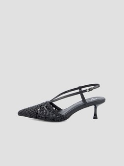 WYE44 The Very Collection Kitten Heel Court Shoe £35