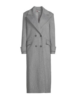 WZFOE Very x Michelle Keegan Grey Double Breasted Coat £110