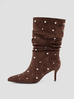 WZIXH The Very Collection Slouch Studded Calf Boot £50