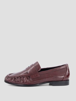 WZJ1S The Very Collection Ruched Penny Loafer £35