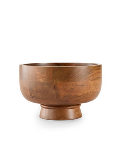 X0AS2 The Very Collection Wooden Pedestal Bowl £28