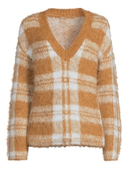 X1N2Y The Very Collection Check Knit Jumper £35