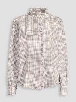 X241G The Very Collection Frill Check Shirt £30