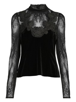 X243T The Very Collection Lace Detail Blouse £40