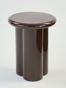 X3XBV Very x Michelle Keegan Gigi Side Table Brown £119