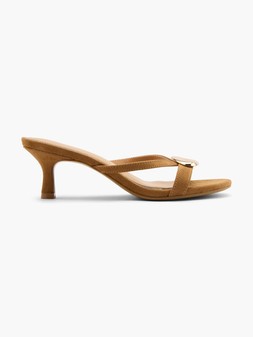 Deichmann Catwalk Suede Heel with Gold Centre Piece £24.9912625206