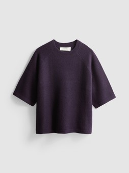 PRIMARK BASIC BOXY TEE DARK PURPLE £10 €12 NE€14 $16 RON60 PLN50 CZK310