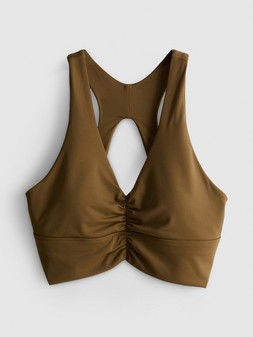 PRIMARK BUTTER RUCHED CROP TOP, £8, €7, $15, RON34, PLN30, CZK180, HUF2600