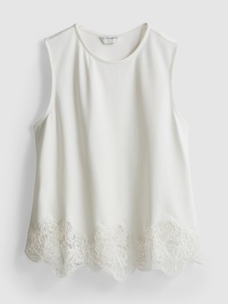 PRIMARK EDIT LACE TRIM TANK, £14, €16, $20, RON80, PLN70, CZK415