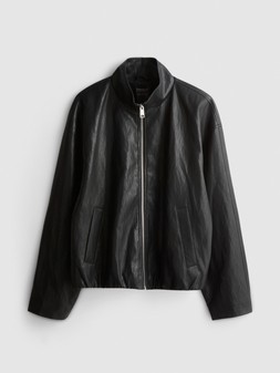 PRIMARK FUNNEL NECK JACKET BLACK £20 €22 NE€24 $28 RON120 PLN105 CZK625