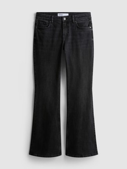 PRIMARK LOW RISE FLARE JEANS BLACK £16 €18 $25 RON90 PLN80 CZK470
