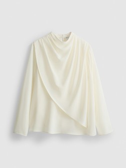 PRIMARK PRESENTS BY COLEEN CAPE BLOUSE, £16, €18, $25, RON90, PLN80, CZK470