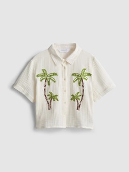 PRIMARK PRESENTS PAU ECHE BEADED PALM RESORT SHIRT £14, €16, $20, RON80, PLN70, CZK415, HUF6000