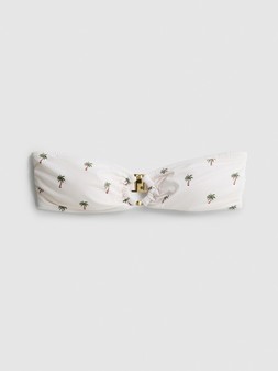 PRIMARK PRESENTS PAU ECHE PALM RING BANDEAU TOP, £8, €9, $12.50, RON44, PLN39, CZK235, HUF3400