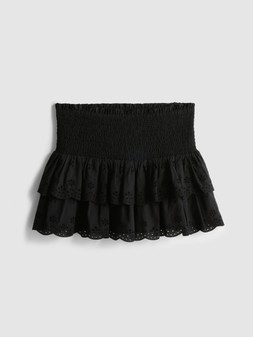 PRIMARK RUFFLE SKIRT BLACK £12 €14 $18 RON70 PLN60 CZK365