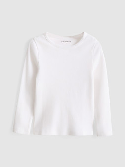 PRIMARK YOUNG GIRLS LS PICOT RIB TEE, $4 RON12 HUF920 PLN11 CZK65 €(SLO,SVK)2,50 €(NE)3 €3 £2 (1)