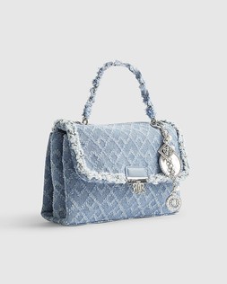 RI Blue Denim Front Flap Shoulder Bag £42
