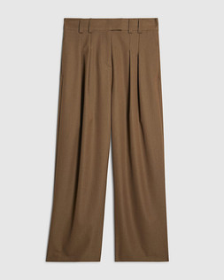 RI Brown Stripe Wide Leg Trousers £42